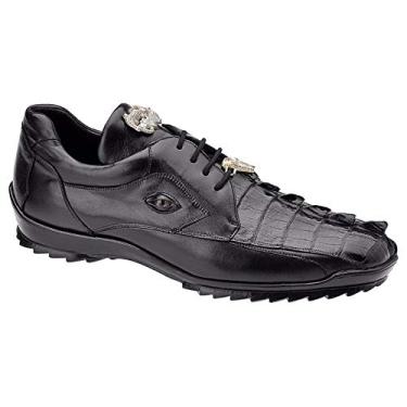 Imagem de Belvedere Sapato Oxford masculino de bicicleta Vasco, Preto, 12