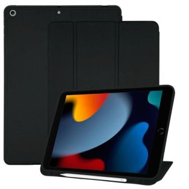 Imagem de Capa Compatível Com Ipad 9 9 Geração 2021 Case Capinha Smart Suporte d