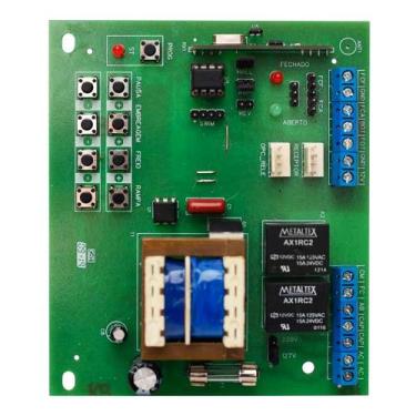 Imagem de Placa Central Motor Portão Sensor Hall X4 - IPEC