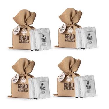 Imagem de Kit 4 un Café em Sachê Drip Coffee Grão Arábica 10 Unidades - Café Grã