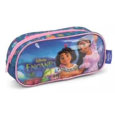 Imagem de Estojo Escola Lápis Necessaire Infantil Disney Encanto Verde - Luxcel