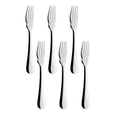 Imagem de Conjunto 12 Garfos Peixe Inox Salvador Oxford Cozinha Luxo