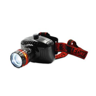 Imagem de Lanterna Cabeça Recarregável Profissional Pesca Original - JUNAI