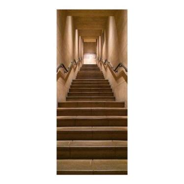 Imagem de Adesivo Decorativo de Porta - Escada - 2234cnpt - Allodi