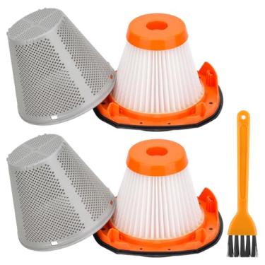 Imagem de Filtros de substituição N900287 para Black and Decker BCHV001D1, BCHV001C1, BCHV001B 20V MAX POWERCONNECT aspirador de mão sem fio e para aspirador de mão sem fio CRAFTSMAN V20 CMCVH001B - pacote com