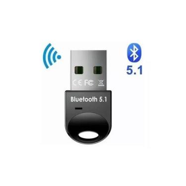 Imagem de Adaptador transmissor de receptor Bluetooth USB Bluetooth 5.1 - Lightb