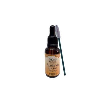 Imagem de Óleo de rícino fortalecedor de cílios 7 mL com vitamina E - Lightbek O