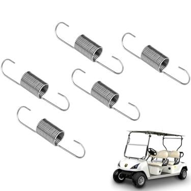 Imagem de XwaYexa Mola de retorno do acelerador do carburador para carrinhos de golfe a gás Club Car (1981-1995) - Modelos de peças de reposição BCC6582, 1016582, PRT-6346, pacote com 5