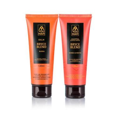 Imagem de Kit shampoo esfoliante + balm para barba Bryce - YOU MAN GROOMING