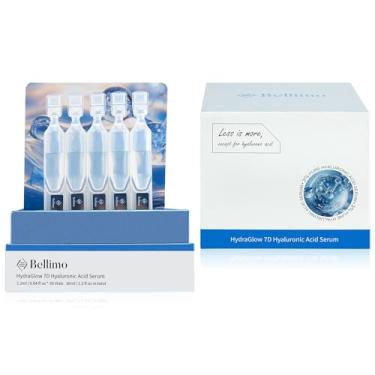 Imagem de Sérum ultra hidratante, 7D Deep Dive 3% ácido hialurônico com bloqueio multicamadas de 72 horas e frascos recicláveis, apenas HA + solvente, adequado para todos os tipos de pele, 1,2 ml x 30