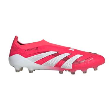 Imagem de Adidas Chuteira de futebol artificial Pred Elite sem cadarço, Lucid Red-Cloud White, 39