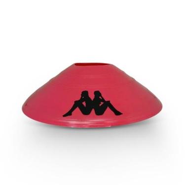 Imagem de Cone Tartaruga Treino De Agilidade Pvc Kappa, Vermelho