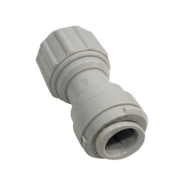 Imagem de Kit 2 Conexão Tubo Inox 3/8 X 3/8 Engate Rápido Dmfit - FX