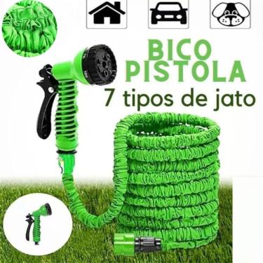 Imagem de Mangueira de jardim 30 metros magica antitorção expansível