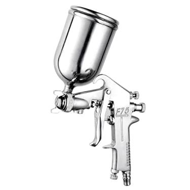 Imagem de ZAWELIYO Pintura em spray pneumático de liga de alumínio de 400 ml sensação de mão, pulverizador de pintura de carro ar para móveis com processo requintado