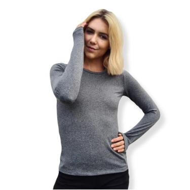 Imagem de Blusa Feminina Térmica Peluciada Segunda Pele Manga Longa Peluciada In