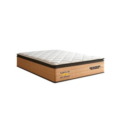 Imagem de Colchão Casal D28 Molas Ensacadas 138x188x30 New Astro Laranja/Branco