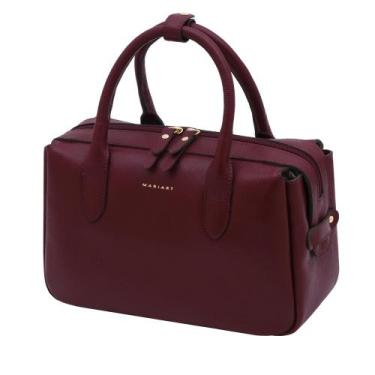 Imagem de Bolsa de Couro Mariart Jambuzinha, Rubi