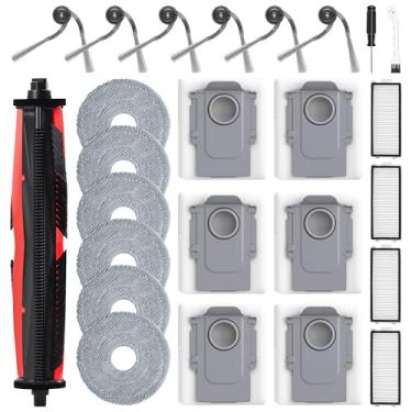 Imagem de 25 peças de reposição compatíveis com robô aspirador Roborock Saros Z70