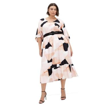 Imagem de City Chic Vestido feminino plus size - estampa Betty Midi, Brincalhão, 46