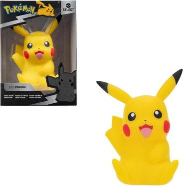 Imagem de Pokemon Pikachu Select Figura Vinil Jazwares 10cm Serie 9 - Sunny
