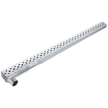 Imagem de Ralo Sekabox Grelha Fosca 46x1000mm Saída 37mm Horizontal Esquerda - S