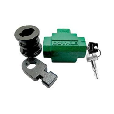 Imagem de Cadeado Porta De Aço Piso Tetra Doval - DOVALE