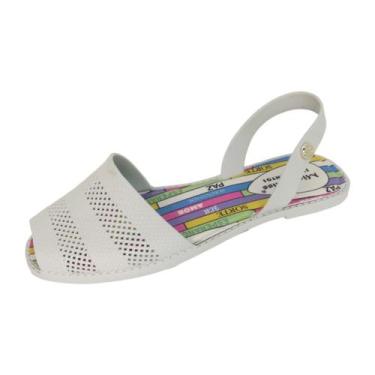 Imagem de Sandália Feminina adulto AVARCA 50007 - Miss Miss, Off, 35