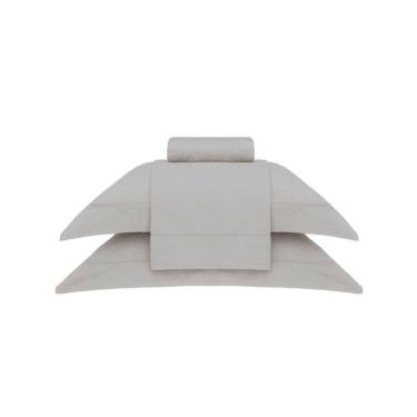 Imagem de Jogo De Cama Casal Cetim 300 Fios Buddemeyer Damask Bege