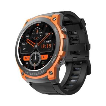 Imagem de Relógio Inteligente Masculino À Prova d'Água 5ATM Com Tela AMOLED Bate