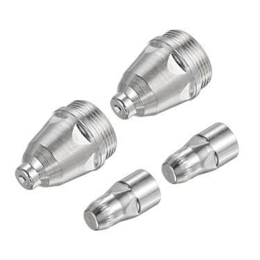 Imagem de Pontas de bocal de tocha de corte por plasma de eletrodo P80 de 1,1 mm e eletrodo de corte de plasma, para máquina de corte a plasma de ar, 2 peças