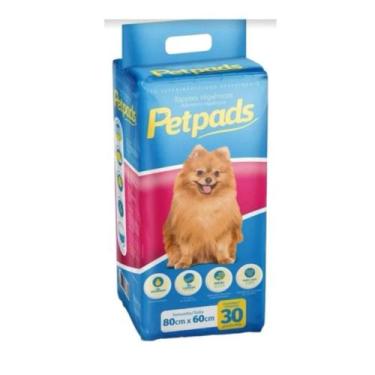Imagem de Tapete PET Higiênico Petpads Slim 80x60cm 30Unid Confort