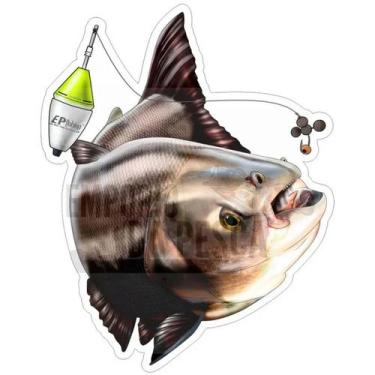 Imagem de Adesivo Peixes EP Fishing Pequeno (aproximadamente 15x12cm)