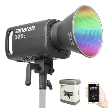 Imagem de Iluminador LED Amaran 300c RGBWW Charcoal Luz Contínua 300W Monolight Bowens (Bivolt)
