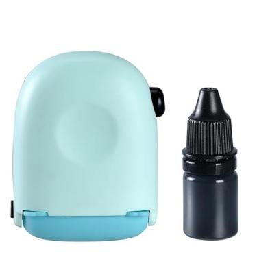 Imagem de Apagador de Dados, Carimbo de Privacidade para Proteção de Informações Pessoais e Documentos Sigilosos(Azul)