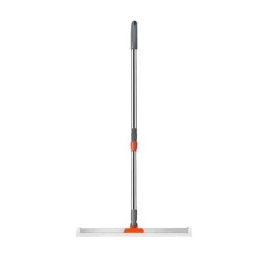 Imagem de Rodo de Silicone Para Limpeza Banheiro Vassoura Mágica Rodo Tira Pelo Limpa Vidro Seca Bem Silicone Vassoura Piso Vidros(1unidade Laranja)