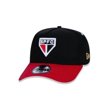 Imagem de Boné New Era 9Forty A-Frame São Paulo Preto-Masculino