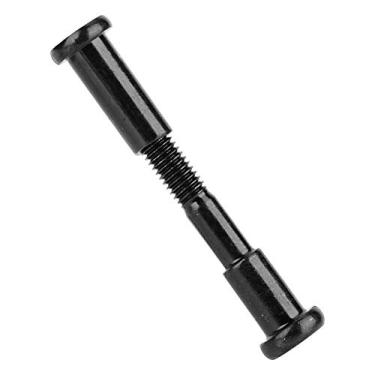 Imagem de equlup Parafuso fixo de scooter, peças de reposição de parafuso dobrável Pothook preto parafuso de bloqueio de eixo dobrável parafuso fixo peças de reposição para scooter M365