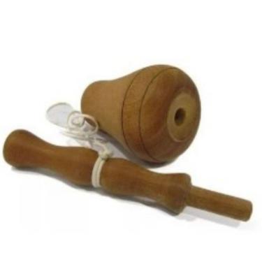 Imagem de Bilboque Sino Produto Artesanal Brincadeira Antiga