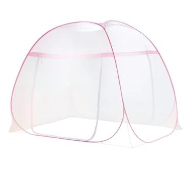 Imagem de Mosquiteiro, Mosquiteiro Tipo Tenda Casal(rosa,1.8 * 2.0m)