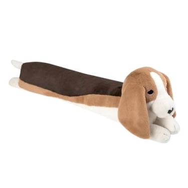 Imagem de Dynwave Almofada de pelúcia Beagle, brinquedo de pelúcia leve e macio para abraçar, para sofá-cama e decoração de sala de estar