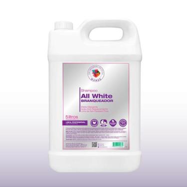 Imagem de Shampoo All White 5 Litros Vegano Uso Profissional - Manzz