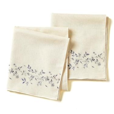 Imagem de MODERNUS Toalhas de musselina de algodão de 3 camadas Sochang, não branqueadas e sem fluorescente, toalhas de cozinha multiuso e panos de prato, altamente absorventes e de secagem rápida, conjunto de