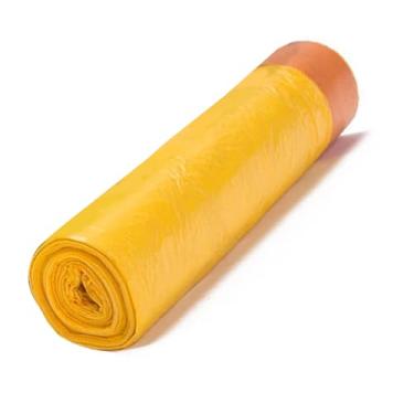 Imagem de Ymiko Sacos de Lixo Com Cordão, Sacos de Lixo Extra Grandes e à Prova de Vazamento Com Fecho Seguro, para Cozinha, Banheiro, Escritório e Casa