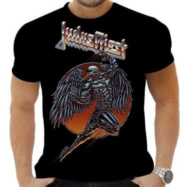 Imagem de Camiseta Camisa Personalizada Rock Metal Judas Priest 10 - Obsidiana C
