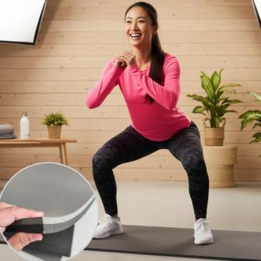 Imagem de Colchonete EVA 100x50 20mm Grosso Emborrachado Academia Pilates Ginast