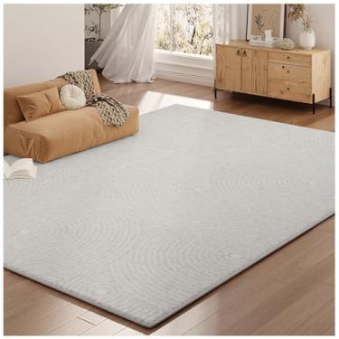 Imagem de SPXMQSS Tapete de quarto, antiderrapante resistente à sujeira para sala de estar, sofá lavável, mesa de café, tapete de cabeceira para sala de estar, sala de jantar, quarto, escritório, 200 x 300 cm