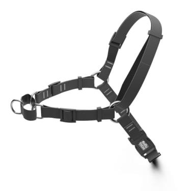 Imagem de Peitoral Antipuxão para Cães - Ajustável (Preto, G)