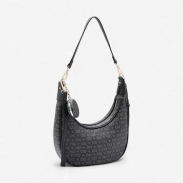 Imagem de Bolsa Feminina Chenson Original Elegance Luxo Ombro Preto-Feminino
