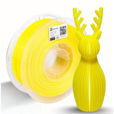 Imagem de 22 Network Filamento PLA de seda 1,75 mm, carretel de 1 kg (1 kg), 62 cores para escolher, superfície de seda brilhante e sem entupimento, precisão ± 0,02 mm, serve na maioria das impressoras 3D FDM